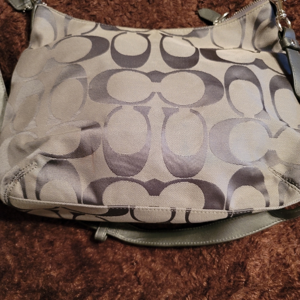 Gray Coach handbag - Picture 8 of 8